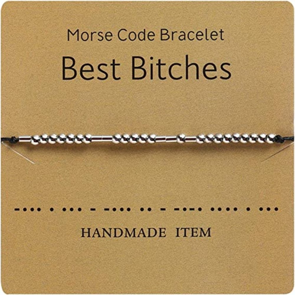 Best Bitches Morse Code Bracelets